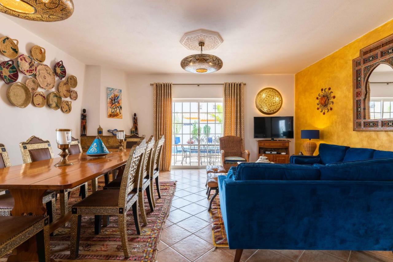 Villa Oasis Gale - Luxury Villa With Private Pool, Ac, Free Wifi, 5 Min From The Beach Albufeira Exterior foto